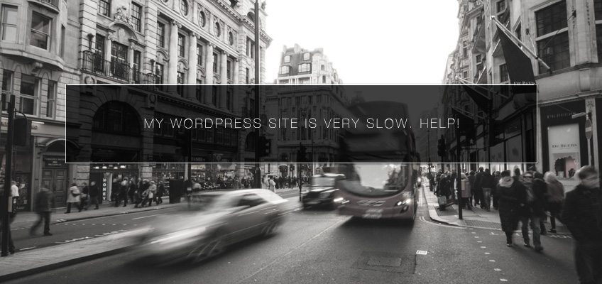 My WordPress Site Is Very Slow. Help!