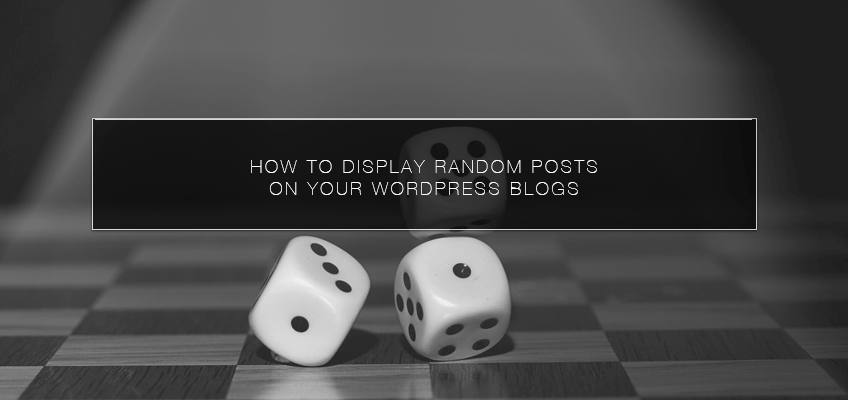 How to Display Random Posts On Your WordPress Blogs